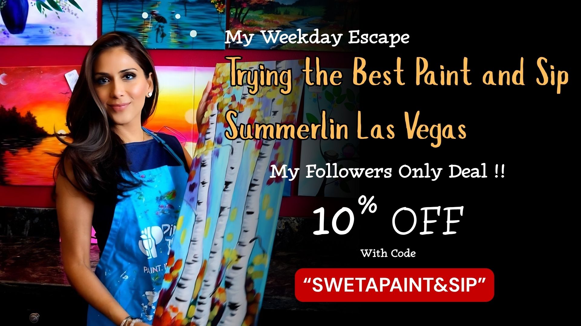 Best Paint & Sip in Summerlin Las Vegas | Pinot's Palette