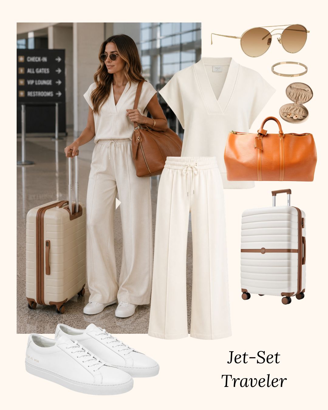 Riviera Chic Outfit Flatlay