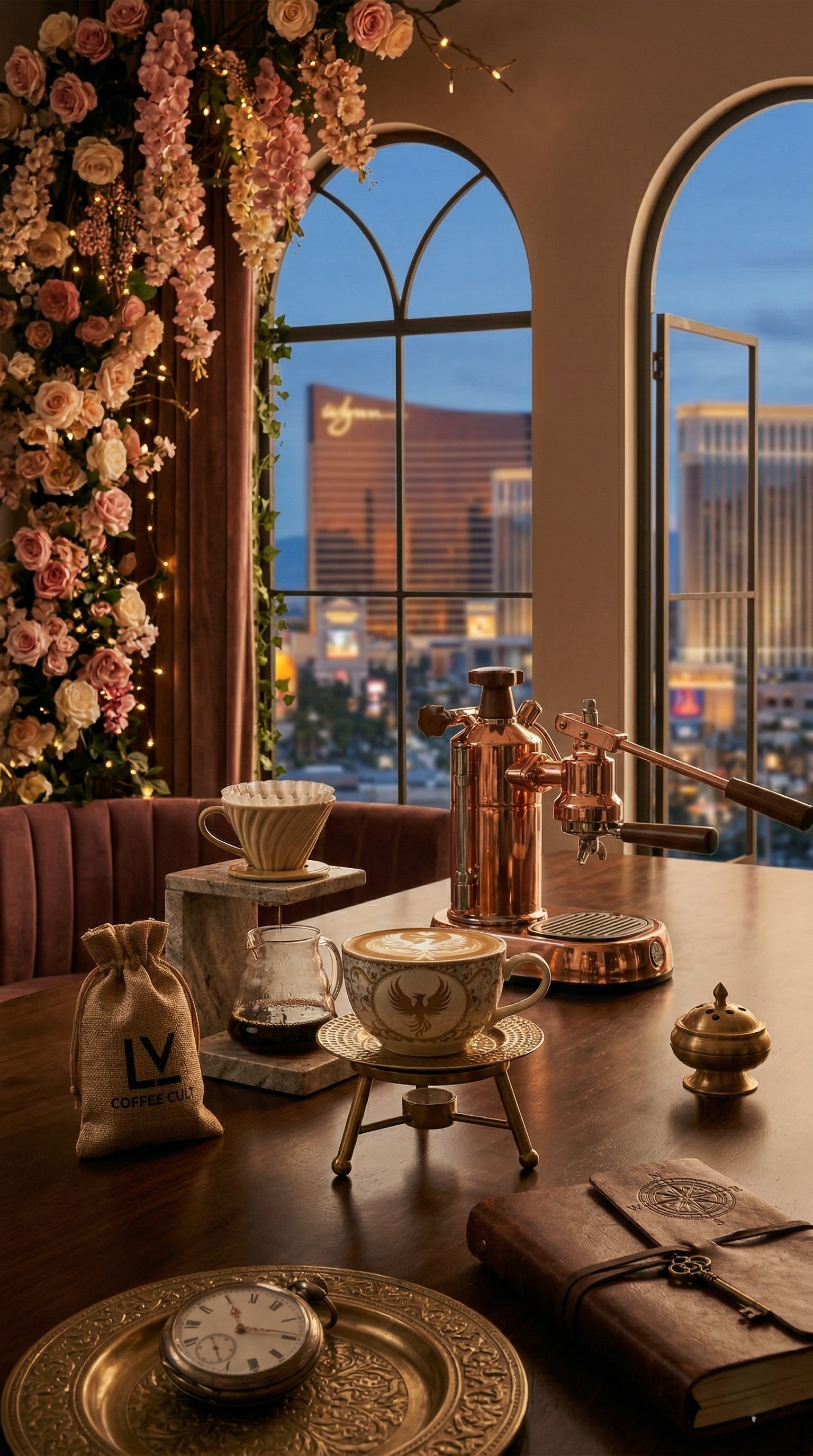 Aesthetic interior of Gäbi Coffee