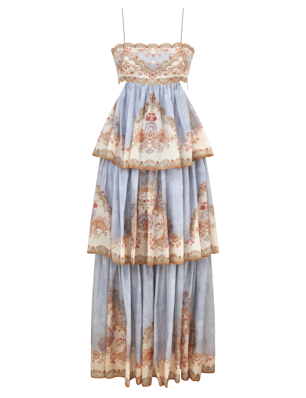 Zimmermann Daylight Tiered Maxi Dress