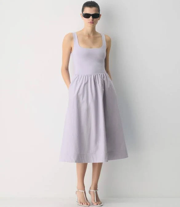 Aritzia Revive Poplin Dress
