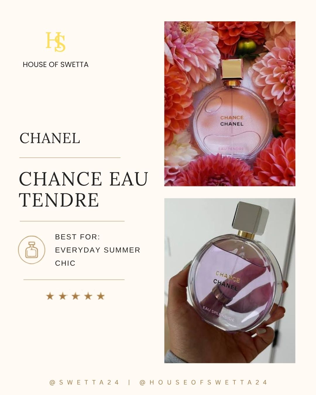 Chanel Chance Eau Tendre fragrance