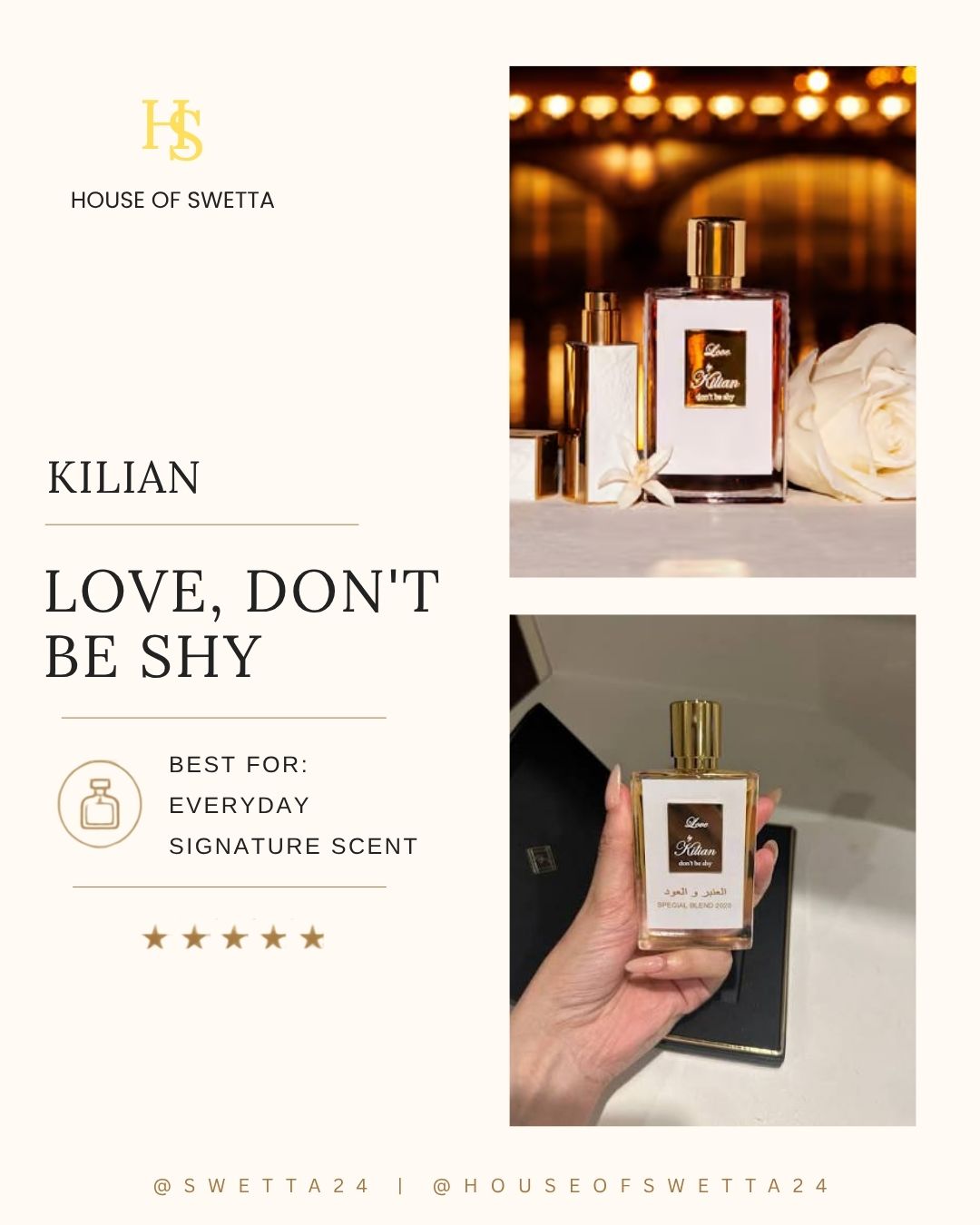 Kilian Love Don't Be Shy fragrance