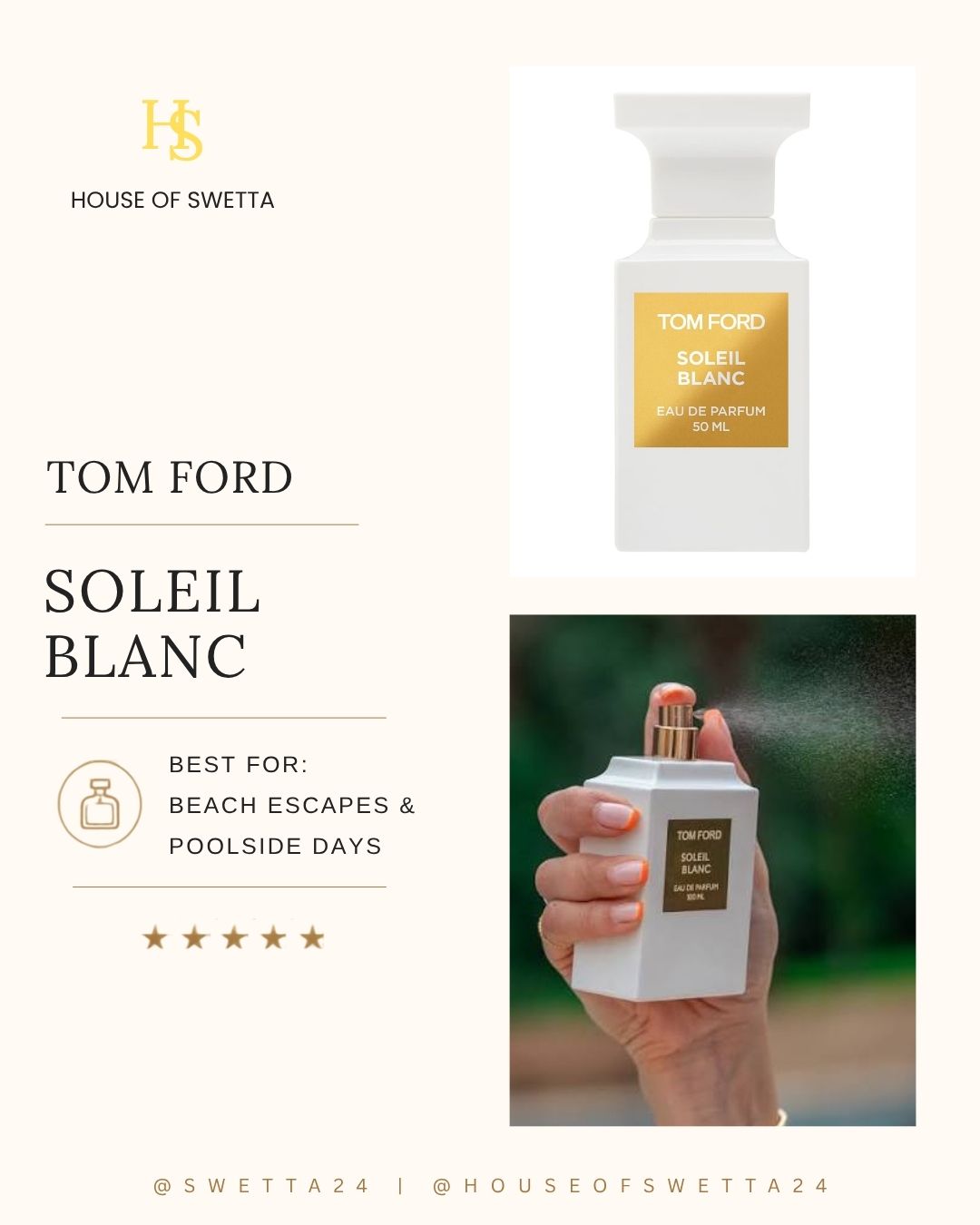 Tom Ford Soleil Blanc fragrance