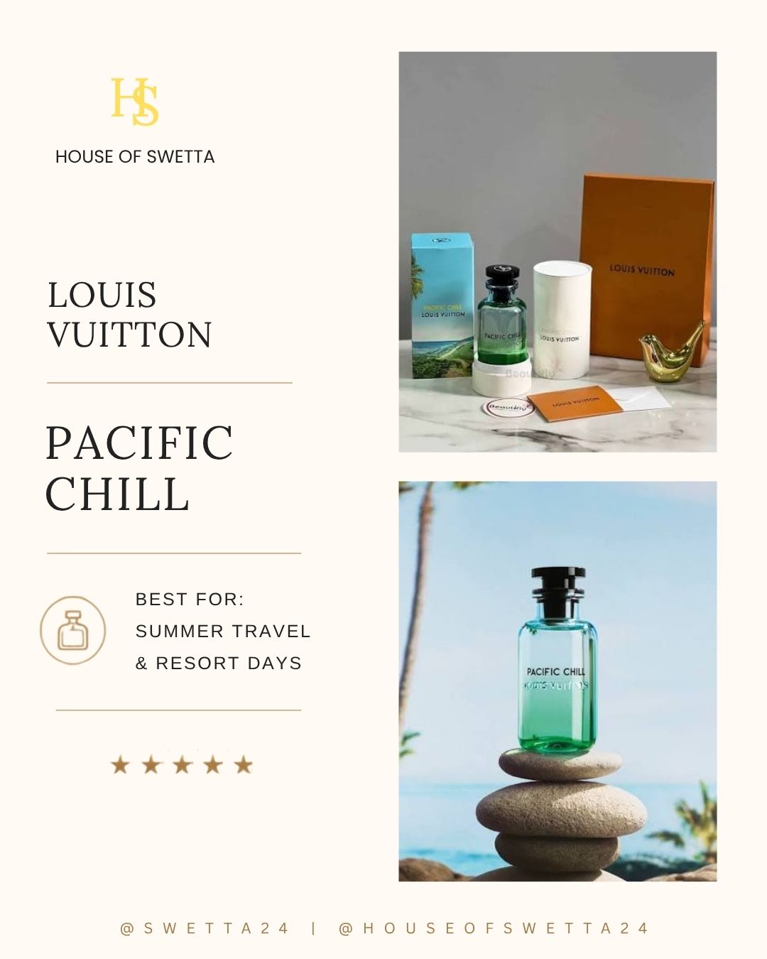 Louis Vuitton Pacific Chill summer fragrance