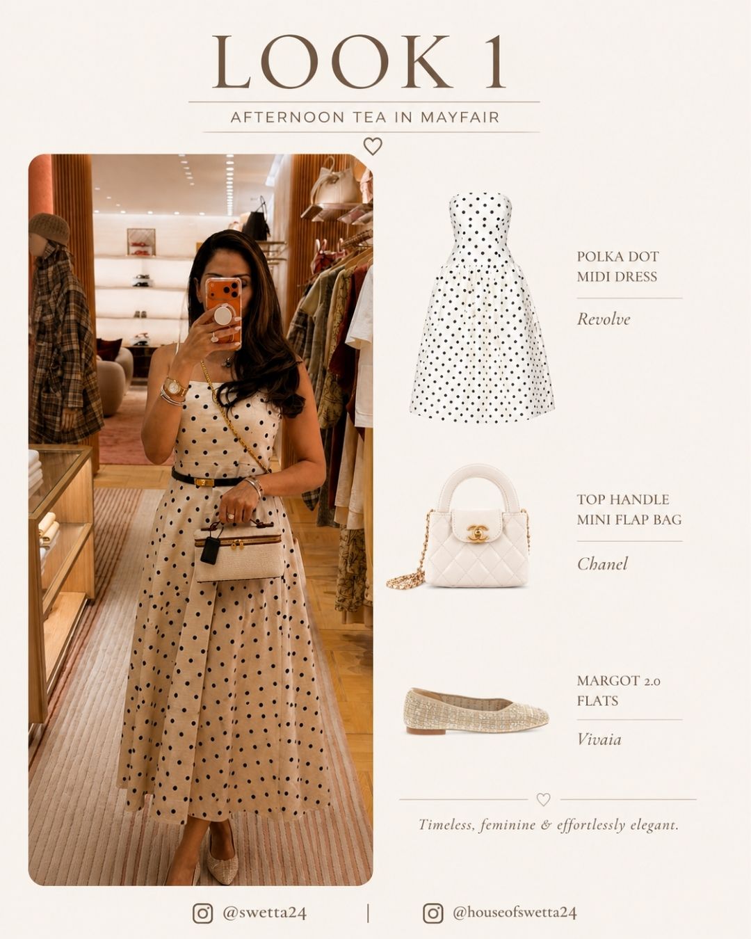 Afternoon Tea in Mayfair Outfit