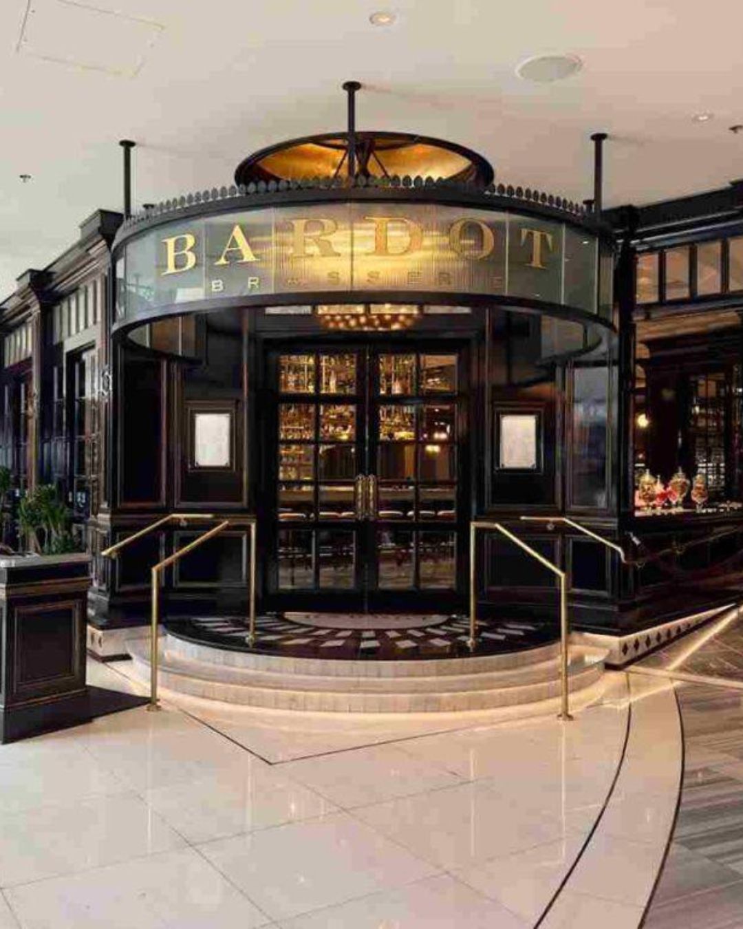 Bardot Brasserie interior