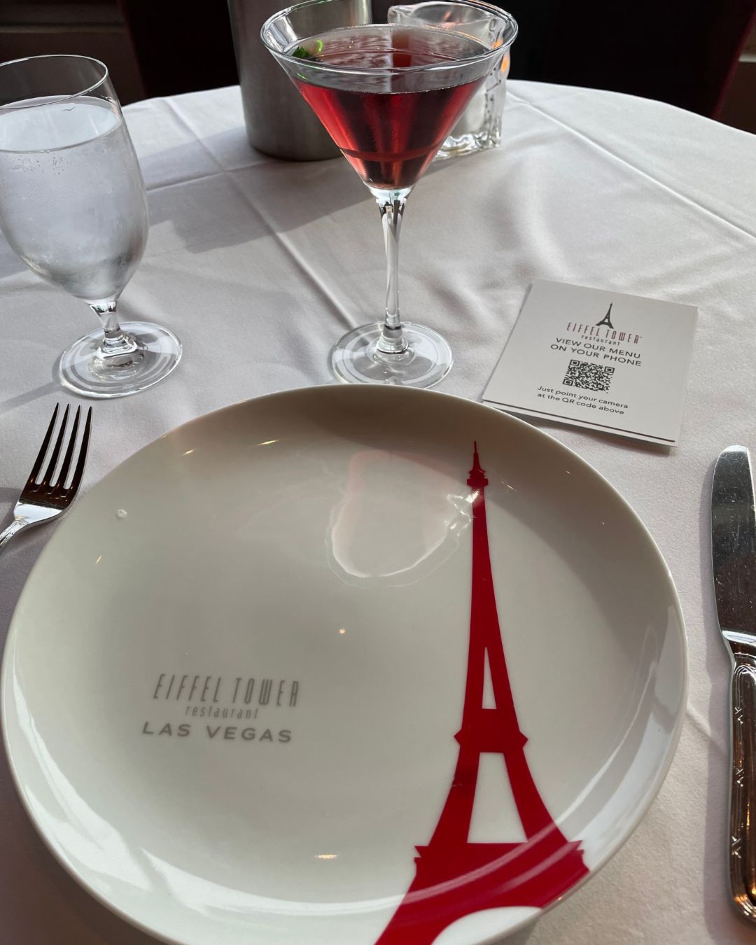French dessert plate