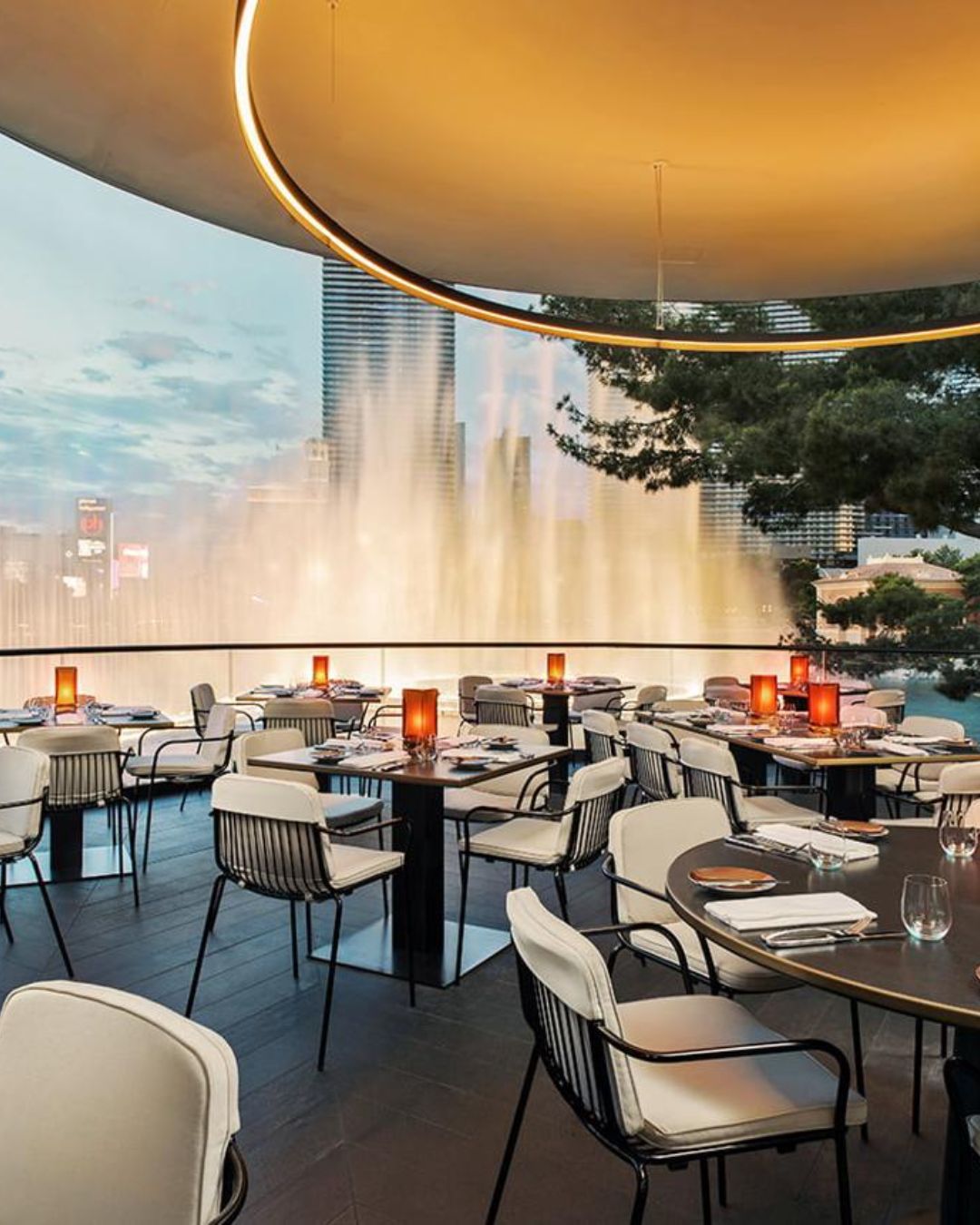 Spago dining room