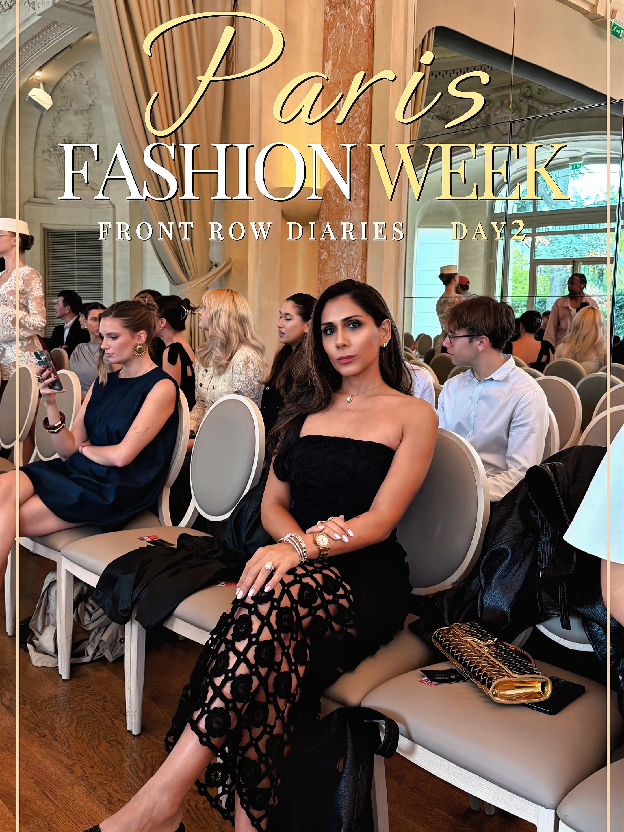 Paris Fashion Week front row diary photograph 1