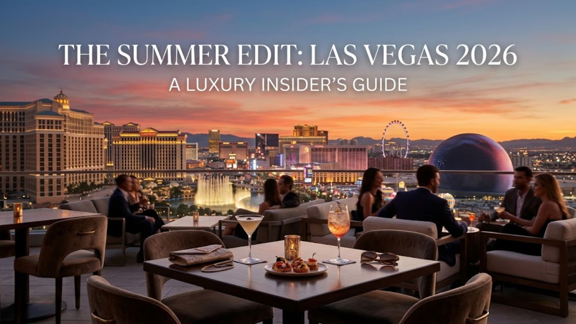 Luxurious Las Vegas Summer view