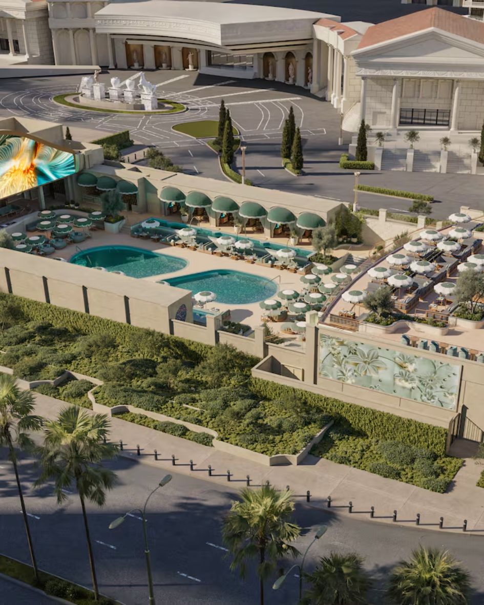 OMNIA Skybar aerial view