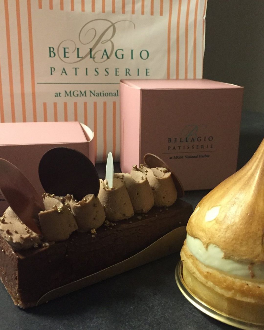 Bellagio Patisserie chocolate fountain