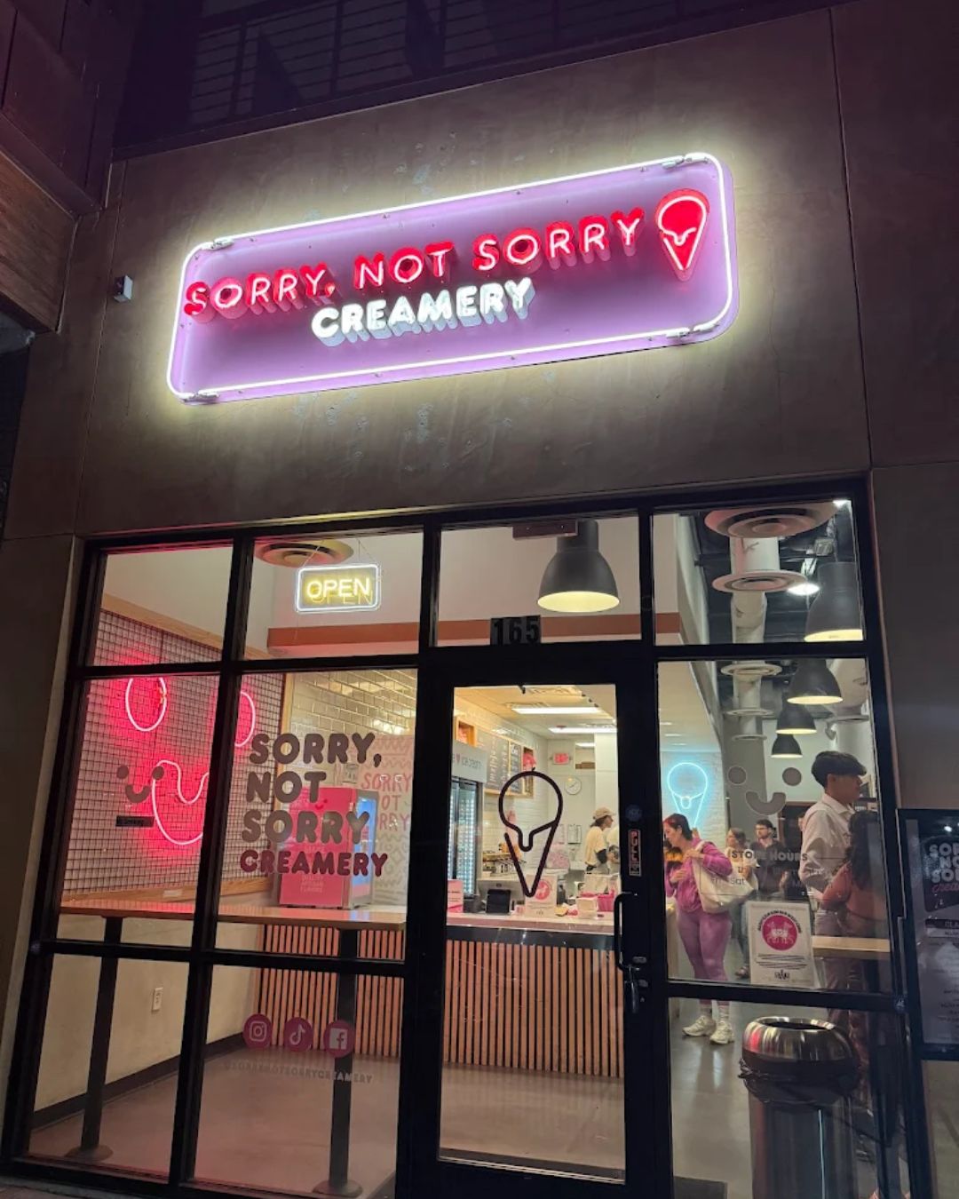 Sorry Not Sorry artisan ice cream scoops